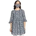 BIBA Women Cotton Indie Mickey Printed Top