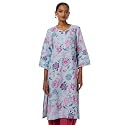 BIBA Women Cotton Straight Fit Floral Printed