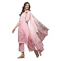 BIBA Women Cotton Straight Kurta Palazzo Suit