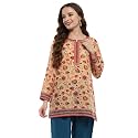 BIBA Women Crepe Floral Printed Regular Fit