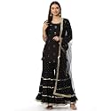 BIBA Women Cotton Straight Embroidered Suit Set