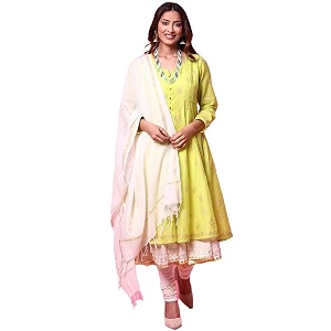 BIBA Cotton Printed Straight Formal Kurta Inner