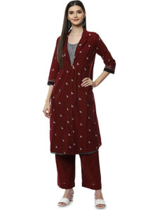 BIBA Women Kurta Pant Set