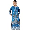 BIBA Women Rayon Straight Printed Kurta