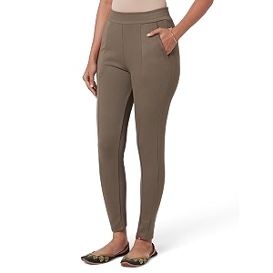 BIBA Women Poly Viscose Slim Solid Jegging