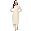 BIBA Women Polyester Regular Fit Asymmetric Kurta