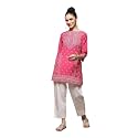 BIBA Women Polyester Straight Fit Liva Printed