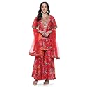 BIBA Women Polyester Straight Suit Set