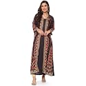 BIBA Women Rayon Regular Fit Straight Printed