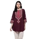 BIBA Women Rayon Straight Printed Kurti
