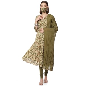 BIBA Women Salwar Kurta Dupatta
