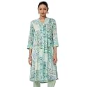 BIBA Women Viscose Straight Fit Kurti
