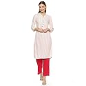 BIBA Women Viscose Regular Fit Liva Straight
