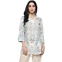 BIBA Women Viscose Regular Straight Kurti