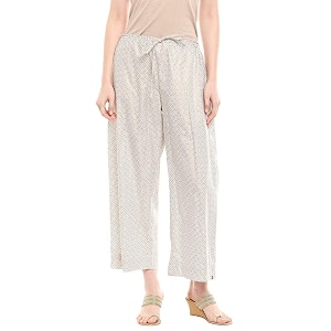 BIBA Womens Printed Palazzos