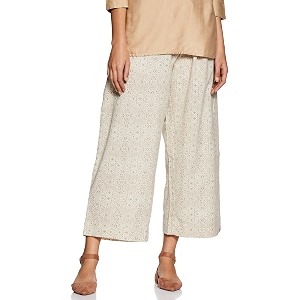BIBA Womens Printed Pants