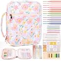 Bible Cover Case for Women Bible Bag w/Handles Bible Study Supplies