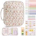 Bible Cover Case for Women Bible Bag w/Handles Bible Study Supplies