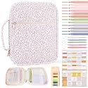 Bible Cover Case for Women Bible Bag w/Handles Bible Study Supplies