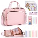 Bible Cover Case for Women Bible Bag w/Handles Bible Study Supplies
