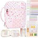 Bible Cover Case for Women Bible Bag w/Handles Bible Study Supplies