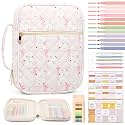 Bible Cover Case for Women Bible Bag w/Handles Bible Study Supplies