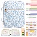 Bible Cover Case for Women Bible Bag w/Handles Bible Study Supplies