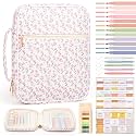 Bible Cover Case for Women Bible Bag w/Handles Bible Study Supplies
