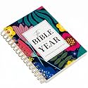 Bible Study Guide, 52-week Notebook with Inspirational Prompts, Prayer Journal for Scripture Reading, Study Bible Companion, in a Year Tracker & Journaling Supplies, Christian Gifts Idea