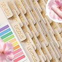 Bible Tabs Neutral Cream, Laminated Bible Tabs Women &amp; Men, Christian Gifts, Large Print Bible Tabs for Easy Navigation, Bible Book Index Tabs Labels, Bible Study Supplies