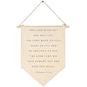 Bible Verse Banner Pennant Decor-Scripture Sign- Flag Decor Gift for Baby Boys Girls Newborn Kids- Banner Pennant Wall Sign Gift for Nursery Baby Room Playroom Bedroom