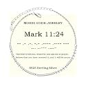 Bible Verse Morse Code Bracelet: S925 Sterling Sliver Scripture Bracelets