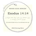 Bible Verse Morse Code Bracelet: S925 Sterling Sliver Scripture Bracelets