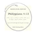 Bible Verse Morse Code Bracelet: S925 Sterling Sliver Scripture Bracelets