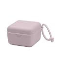 BIBS Pacifier Box with Loop for Storing & Carrying Soothers | 100% BPA Free Material | Designed & Made in Denmark | Dusky Lilac
