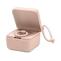 BIBS Pacifier Box with Loop for Storing &amp; Carrying Soothers | 100% BPA Free Material | Designed &amp; Made in Denmark | Blush