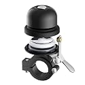 Bicycle Bell for Apple AirTag, Stouchi AirTag Bike Mount GPS Tracker Waterproof Classic Brass Holder Hides Air Tag Under Bike Bell Anti-Theft 2 Sizes for Choice