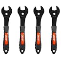 Bicycle Cone Wrench Set Tool (13, 14, 15, 16, 17, 18, 19mm), Bike Cone Spanner Set, Wheel Hub Axle Nut Install Remover (13-14-15-16mm)