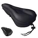 Bicycle Seat Cover Classic U11 for Narrow Bike Seats with Free Waterproof Rain Cover, Bicycle Saddle Protector for Comfortable Cycling, Dust & Water Resistant