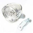 Bicycle Vintage Light, 3 LED Vintage Retro Bicycle Front Light Lamp, Night Riding Safety Cycling Flashlight Front Head Bike Lamp with Mounting Bracket