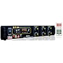 BIDAS BS-5555 3055 Transistor 4-Channel High Power Stereo Amplifier with LED Display/Bluetooth/MIC Input/USB/SD Card Slot/FM Radio/AUX Input/Remote Control & Built-in Equalizer