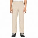Bienzoe Adjustable Waist Girls Pants: School Uniform Straight Leg