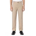 Bienzoe Boys School Uniform Pants: Adjustable Waist Flat Front
