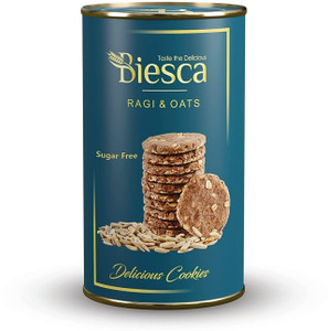 Biesca Ragi Oats Cookies Sugar Free