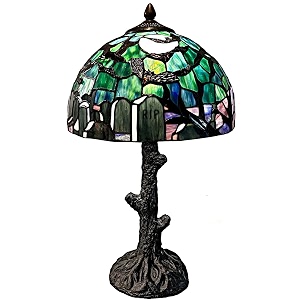 Bieye L10971 Bats Flying Graveyard Tiffany Style