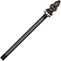 Bieye SS024 Lampshade Support with Finial for Tiffany Style Stained Glass Floor Lamp Table Lamp (G3/8 145mm Acorn)