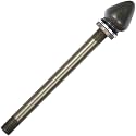 Bieye SS027 Lampshade Support with Finial for Tiffany Style Stained Glass Floor Lamp Table Lamp (G3/8 125mm Bronze Waterdrop)
