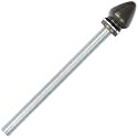 Bieye SS034 Lampshade Support with Finial for Tiffany Style Stained Glass Floor Lamp Table Lamp (G3/8 145mm All Thread)