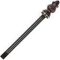 Bieye SS041 Lampshade Support with Finial for Tiffany Style Stained Glass Floor Lamp Table Lamp (G3/8 135mm Brown Acorn)