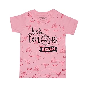 Biffy Luffy Vtrendz Printed Halfsleeve T-Shirts